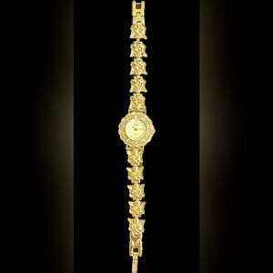 Elegant Ariel Gold Toned Quarts Women's Watch